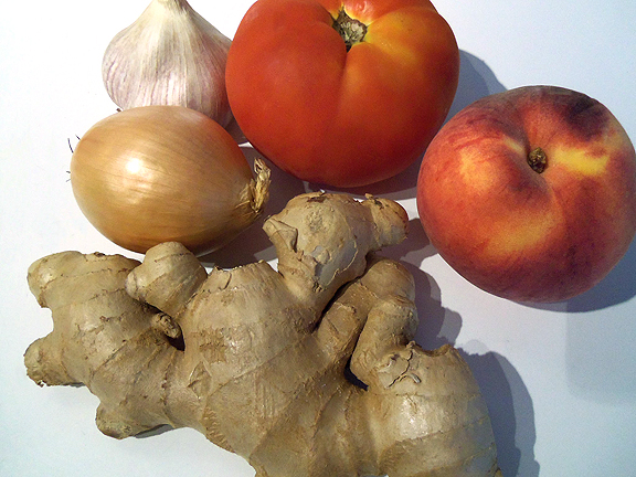 Image result for pictures of ginger, garlic, onions and tomatoes"